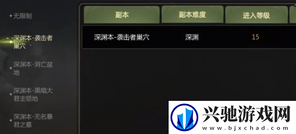 龙之谷世界深渊副本怎么开